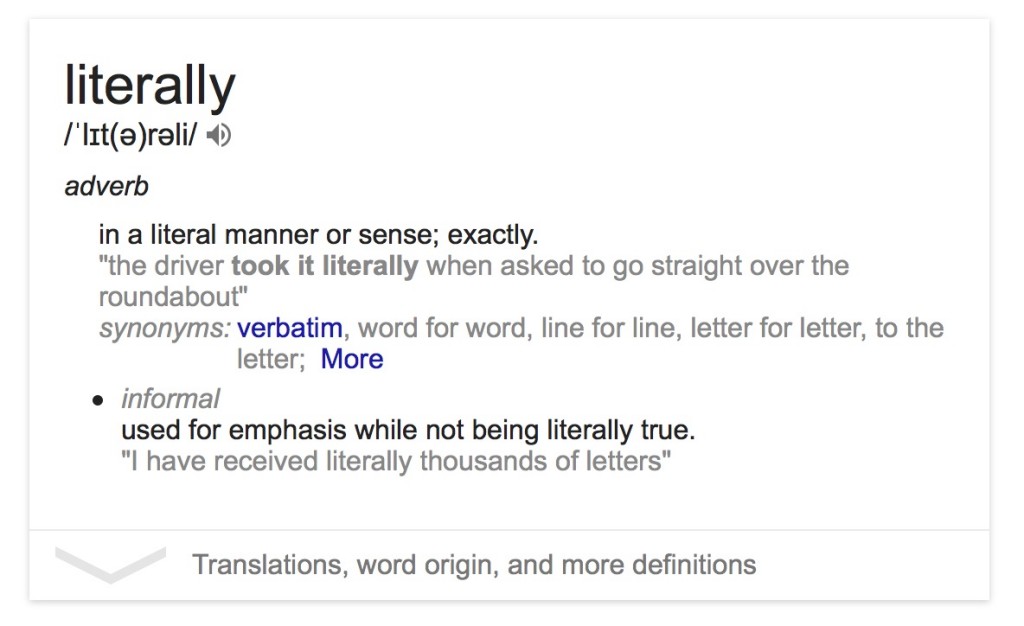 define literally matt phil carver blog